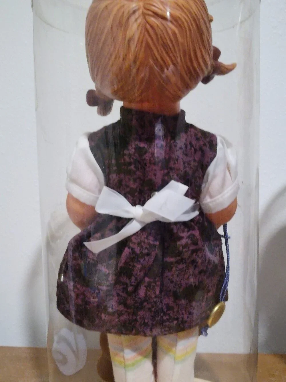 Girl and boy Gobel dolls in original containers